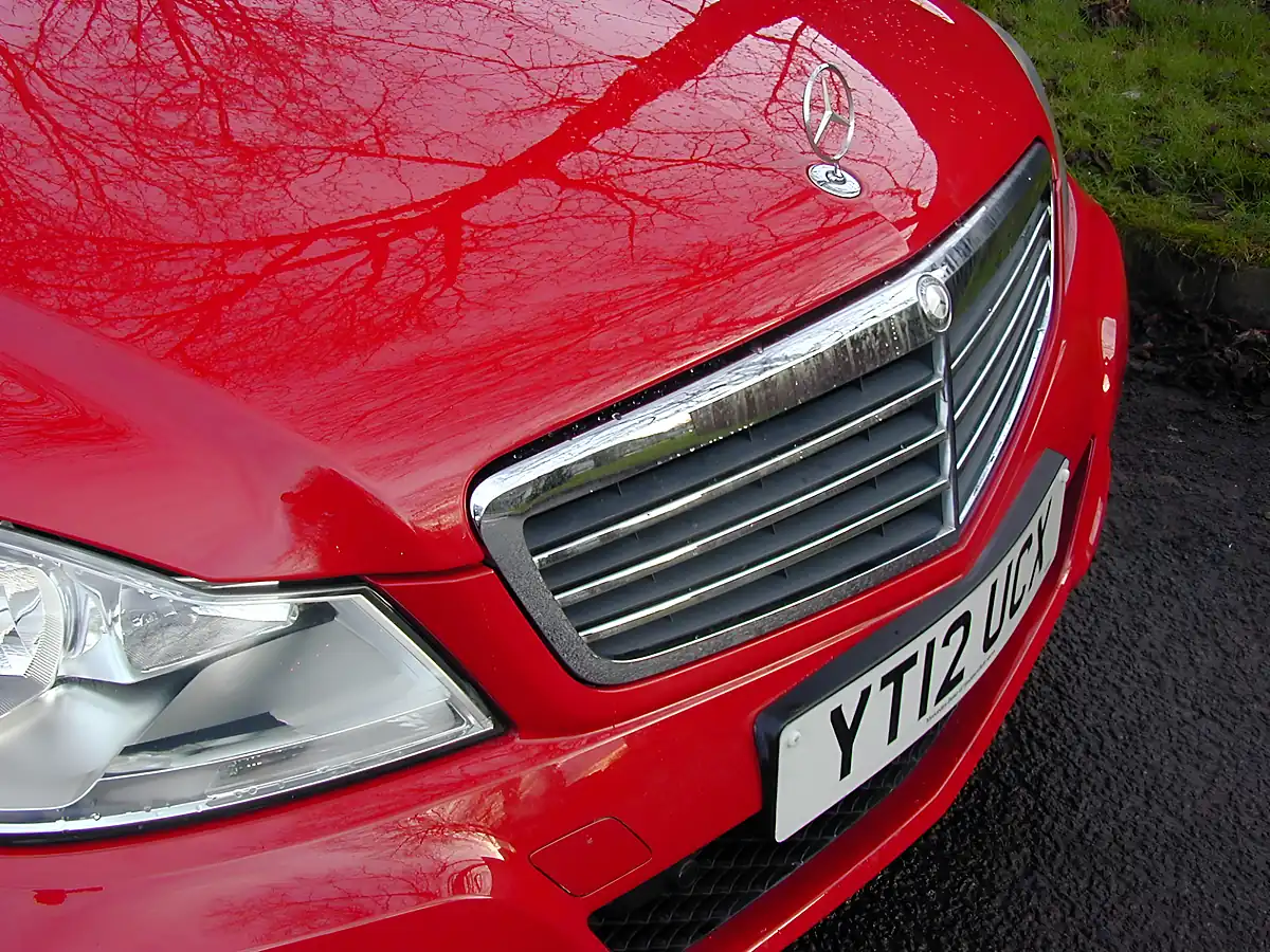 Used 2012 Mercedes-Benz C Class Se Blue Efficiency Fire Opal Red - Interior and Exterior details 11