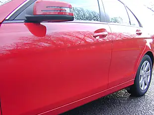 Used 2012 Mercedes-Benz C Class Se Blue Efficiency Fire Opal Red - Interior and Exterior details 12