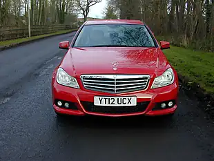 Used 2012 Mercedes-Benz C Class Se Blue Efficiency Fire Opal Red - Interior and Exterior details 4