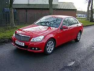 Used 2012 Mercedes-Benz C Class Se Blue Efficiency Fire Opal Red - Interior and Exterior details 8