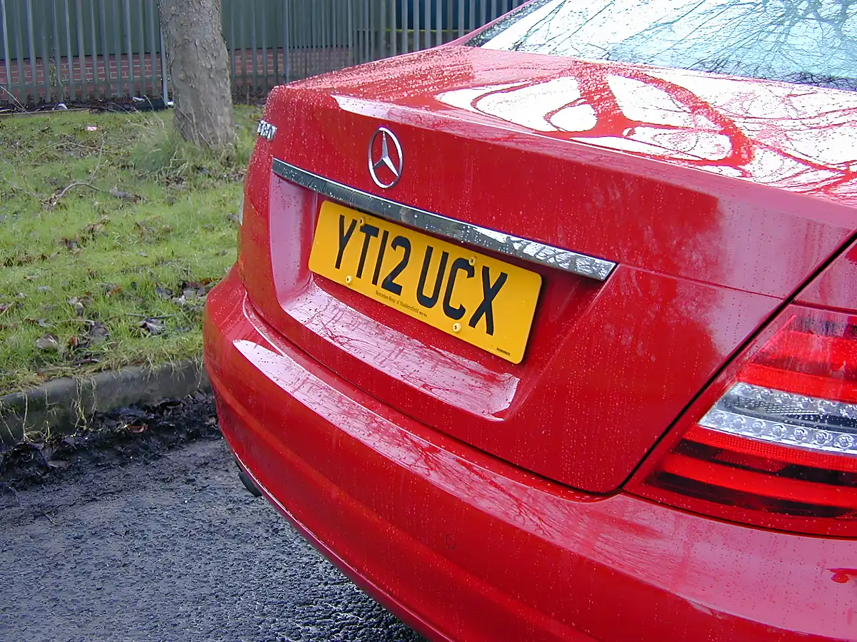 Used 2012 Mercedes-Benz C Class Se Blue Efficiency Fire Opal Red - Interior and Exterior details 9