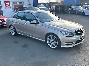 Used 2012 Mercedes-Benz C Class Sport Beige - Interior and Exterior details 10