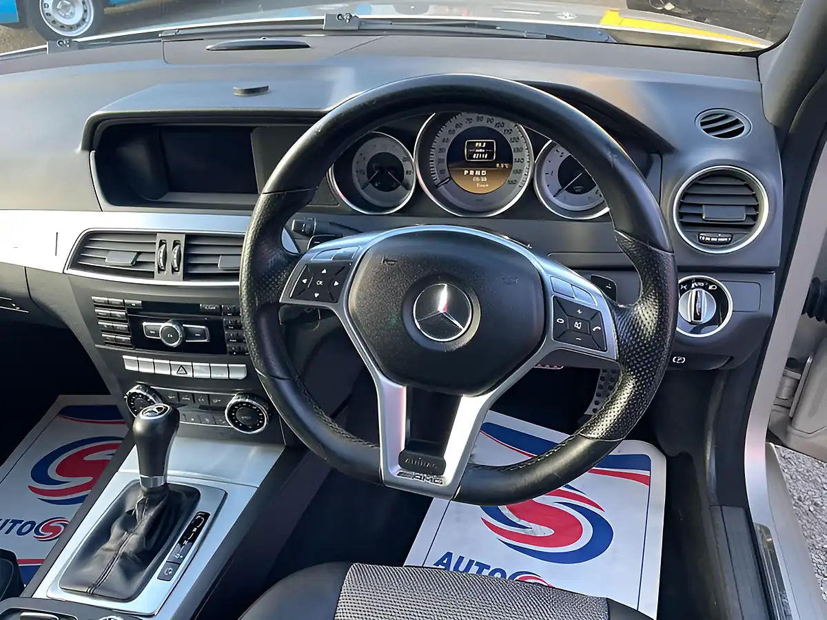 Used 2012 Mercedes-Benz C Class Sport Beige - Interior and Exterior details 16
