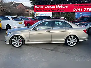 Used 2012 Mercedes-Benz C Class Sport Beige - Interior and Exterior details 5