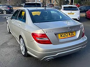 Used 2012 Mercedes-Benz C Class Sport Beige - Interior and Exterior details 6