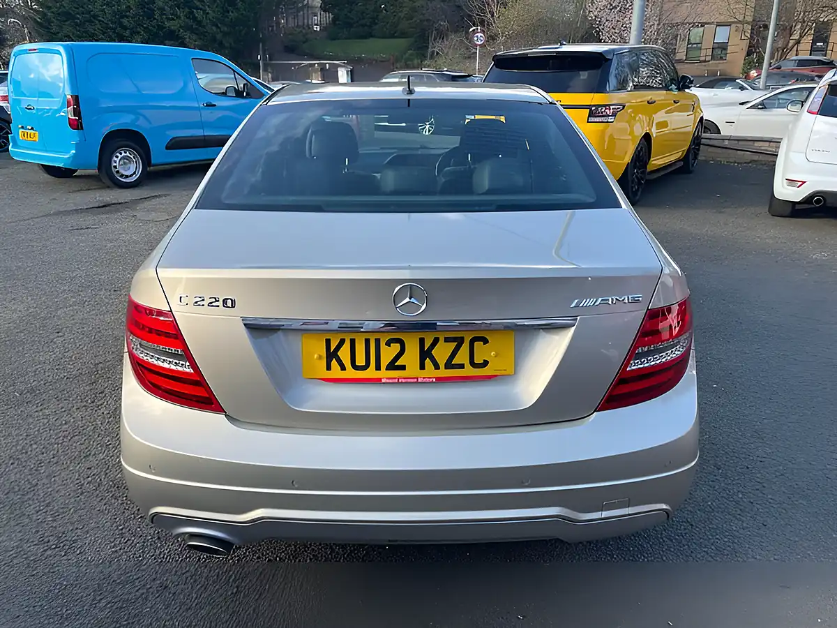 Used 2012 Mercedes-Benz C Class Sport Beige - Interior and Exterior details 7