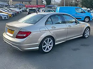 Used 2012 Mercedes-Benz C Class Sport Beige - Interior and Exterior details 8