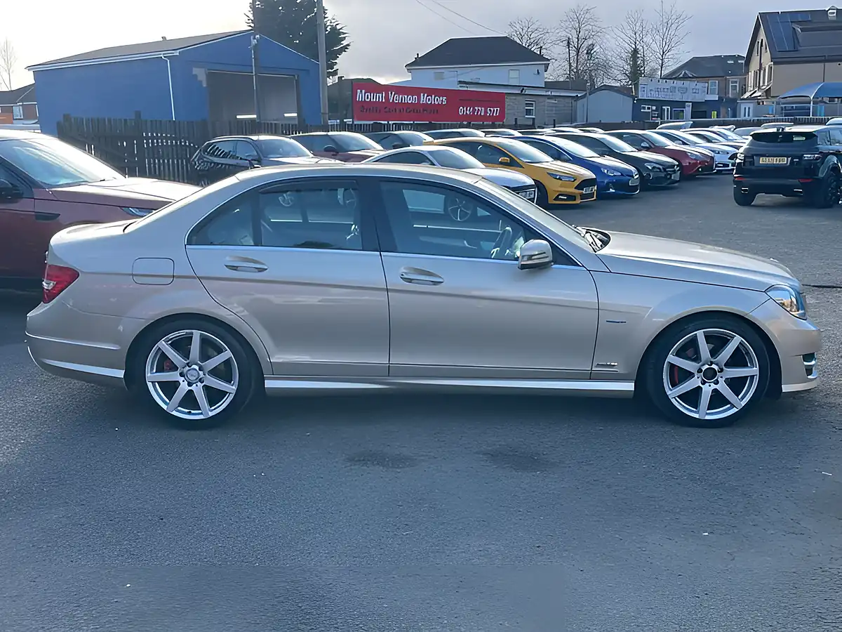 Used 2012 Mercedes-Benz C Class Sport Beige - Interior and Exterior details 9