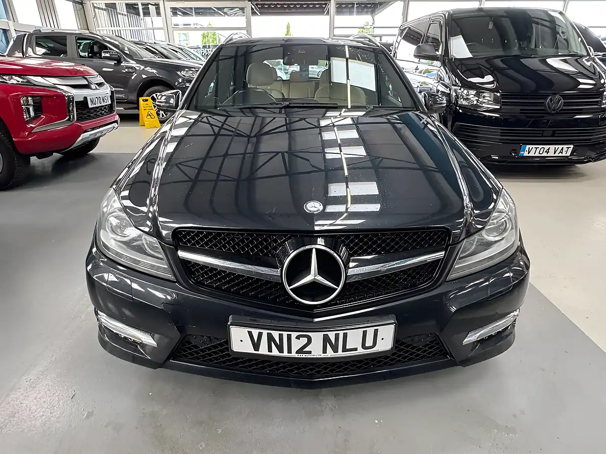 Used 2012 Mercedes-Benz C Class Sport Black - Interior and Exterior details 2
