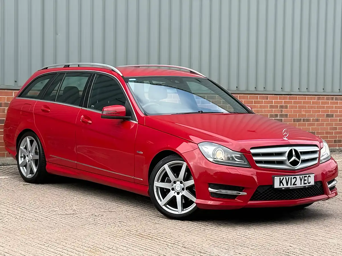 Used 2012 Mercedes-Benz C Class Sport Red - Front View