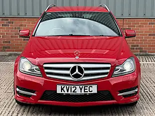 Used 2012 Mercedes-Benz C Class Sport Red - Interior and Exterior details 2