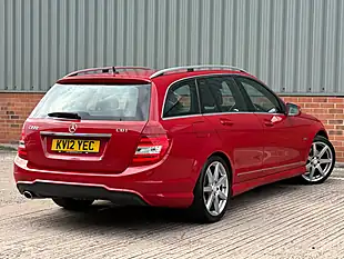 Used 2012 Mercedes-Benz C Class Sport Red - Interior and Exterior details 20