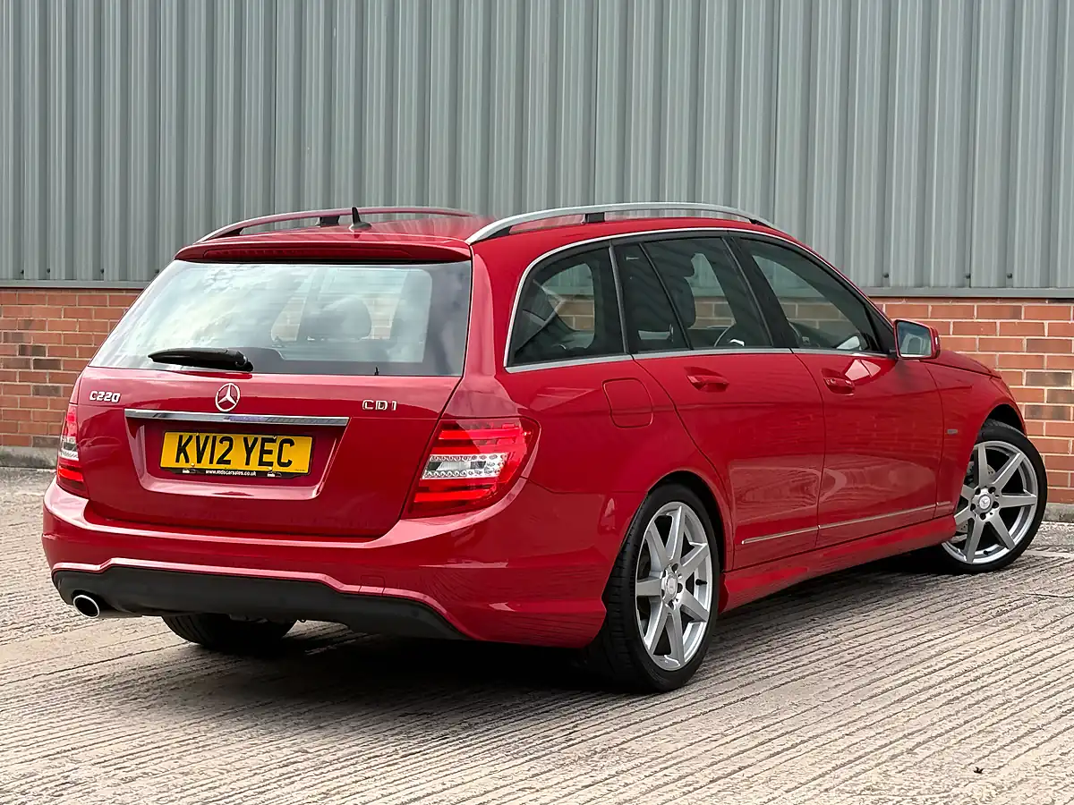 Used 2012 Mercedes-Benz C Class Sport Red - Interior and Exterior details 20