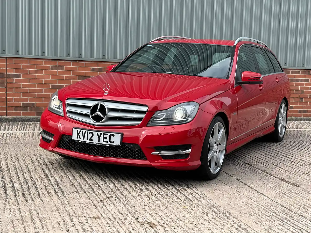 Used 2012 Mercedes-Benz C Class Sport Red - Interior and Exterior details 3