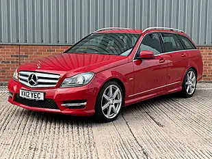 Used 2012 Mercedes-Benz C Class Sport Red - Interior and Exterior details 6