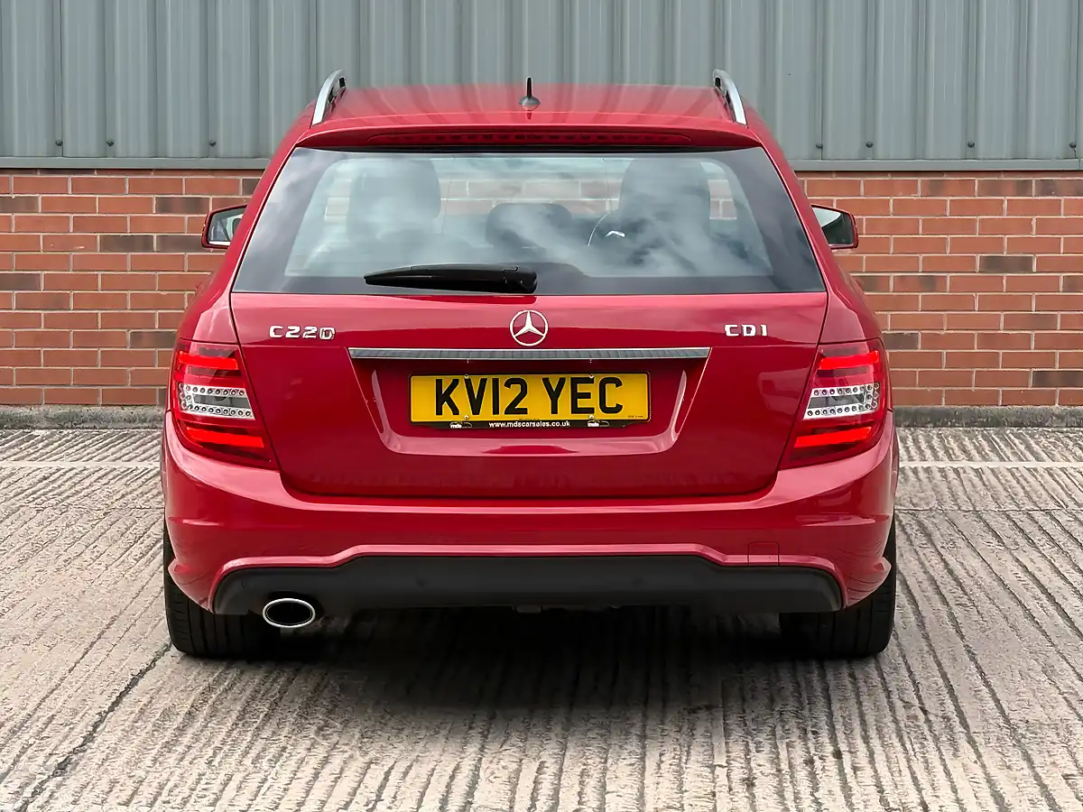 Used 2012 Mercedes-Benz C Class Sport Red - Interior and Exterior details 7