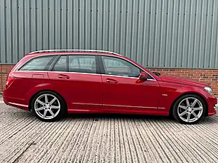 Used 2012 Mercedes-Benz C Class Sport Red - Interior and Exterior details 8