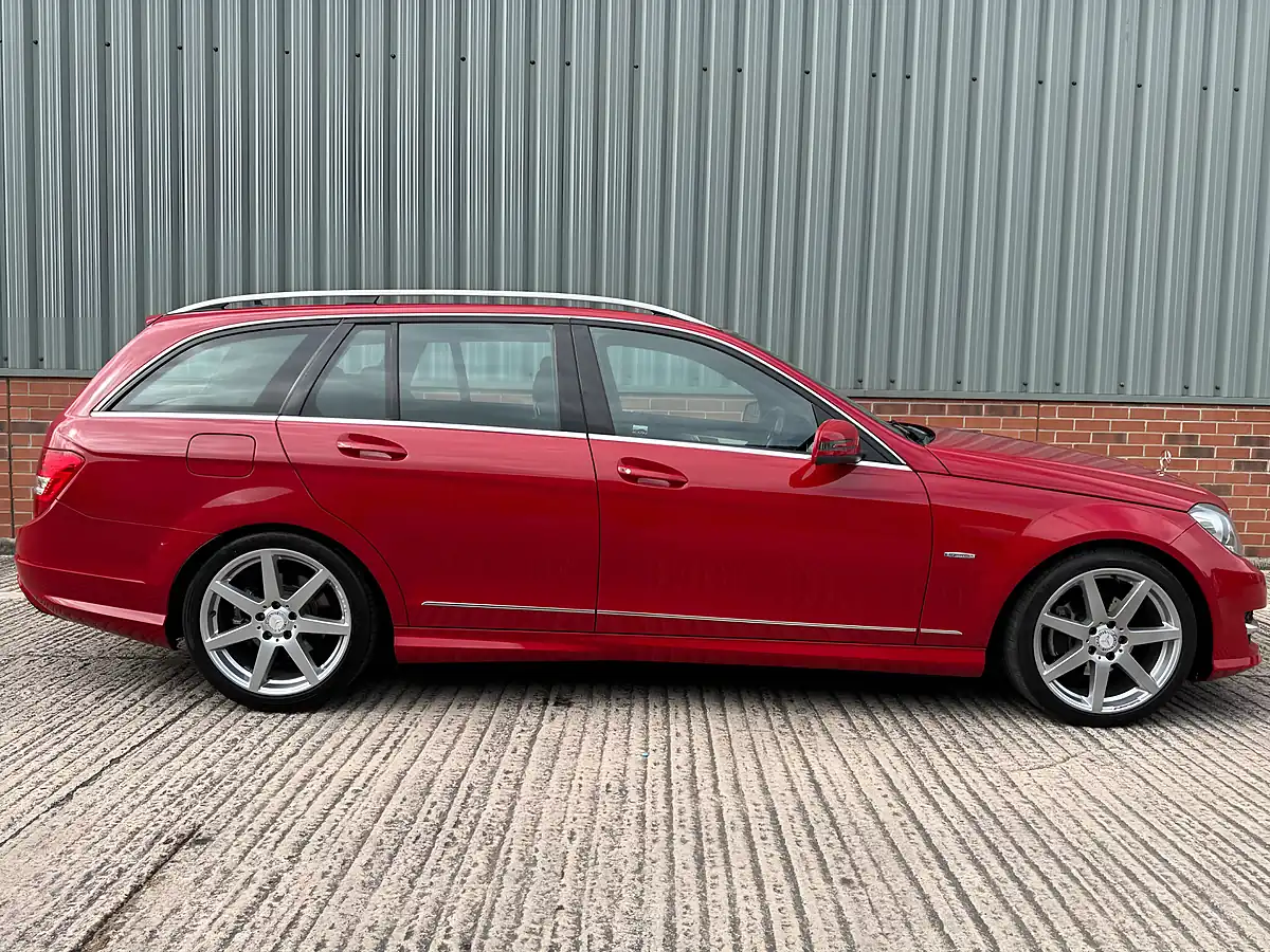 Used 2012 Mercedes-Benz C Class Sport Red - Interior and Exterior details 8