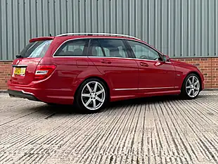 Used 2012 Mercedes-Benz C Class Sport Red - Interior and Exterior details 9
