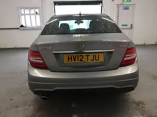 Used 2012 Mercedes-Benz C Class Sport Silver - Interior and Exterior details 10