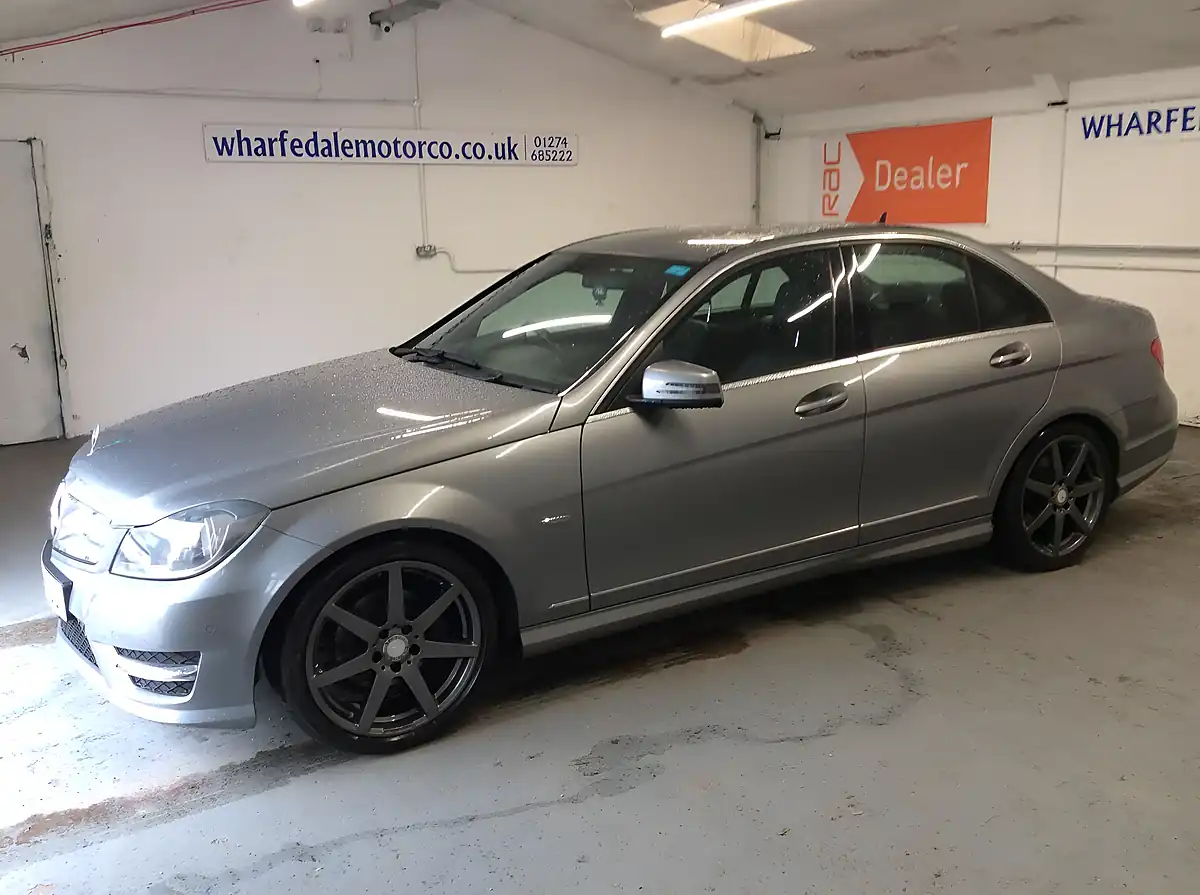 Used 2012 Mercedes-Benz C Class Sport Silver - Interior and Exterior details 2