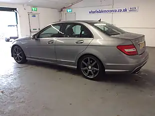 Used 2012 Mercedes-Benz C Class Sport Silver - Interior and Exterior details 6