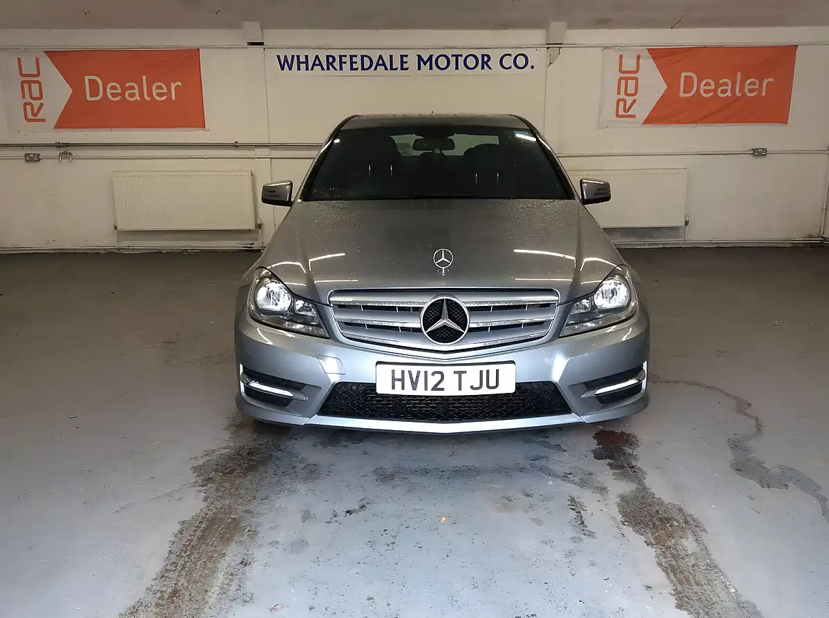 Used 2012 Mercedes-Benz C Class Sport Silver - Interior and Exterior details 8