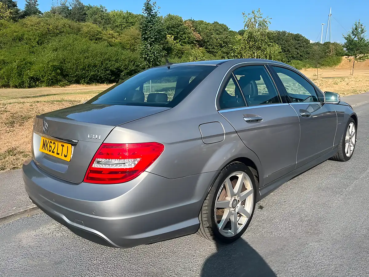 Used 2012 Mercedes-Benz C Class Sport Silver - Interior and Exterior details 2