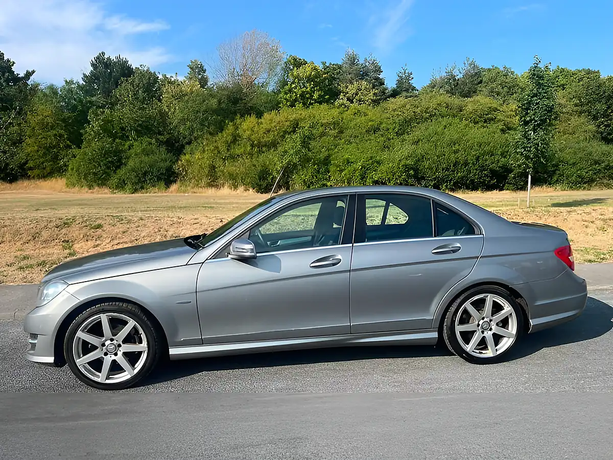 Used 2012 Mercedes-Benz C Class Sport Silver - Interior and Exterior details 4