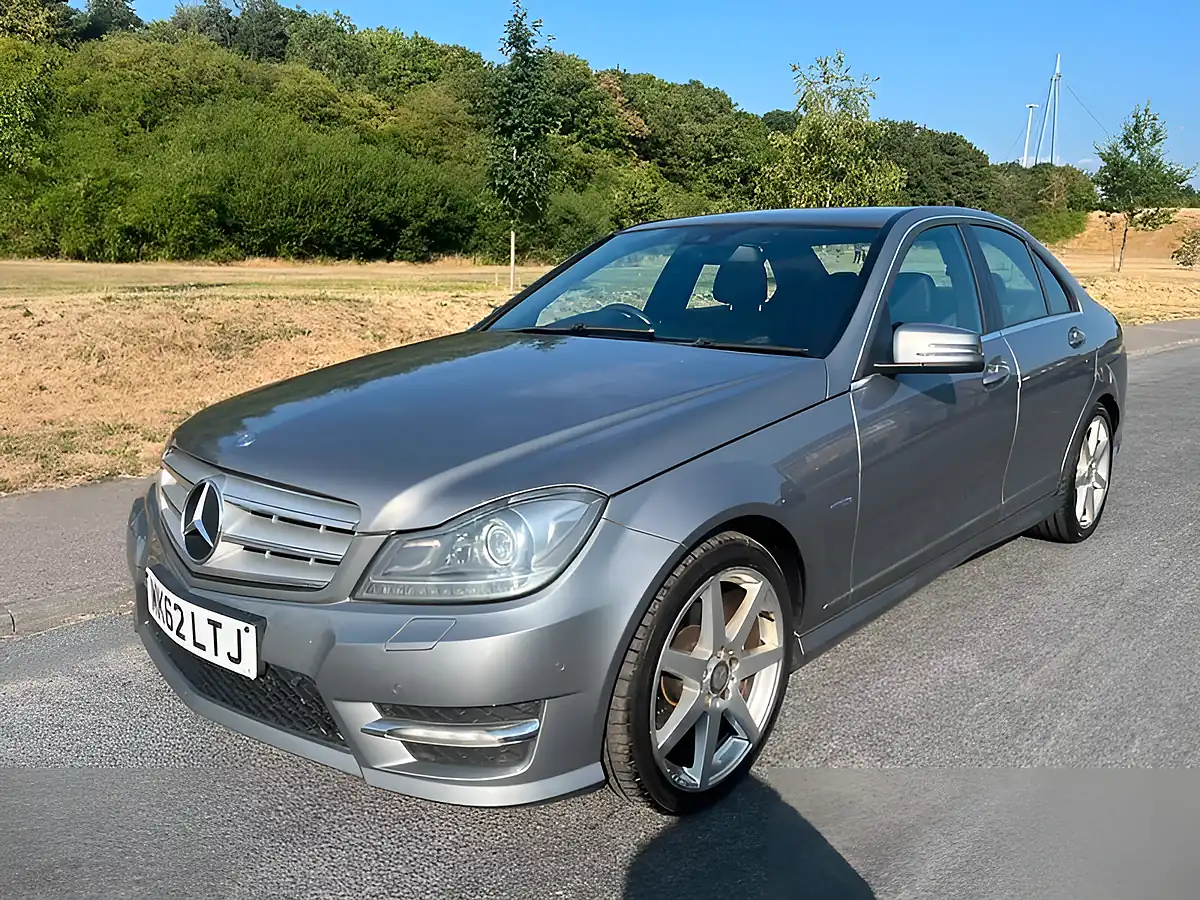 Used 2012 Mercedes-Benz C Class Sport Silver - Interior and Exterior details 5