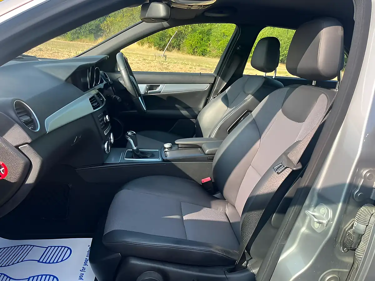 Used 2012 Mercedes-Benz C Class Sport Silver - Interior and Exterior details 6