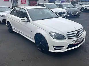 Used 2012 Mercedes-Benz C Class Sport White - Interior and Exterior details 10