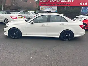 Used 2012 Mercedes-Benz C Class Sport White - Interior and Exterior details 5