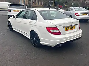 Used 2012 Mercedes-Benz C Class Sport White - Interior and Exterior details 6