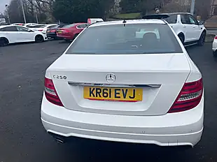 Used 2012 Mercedes-Benz C Class Sport White - Interior and Exterior details 7