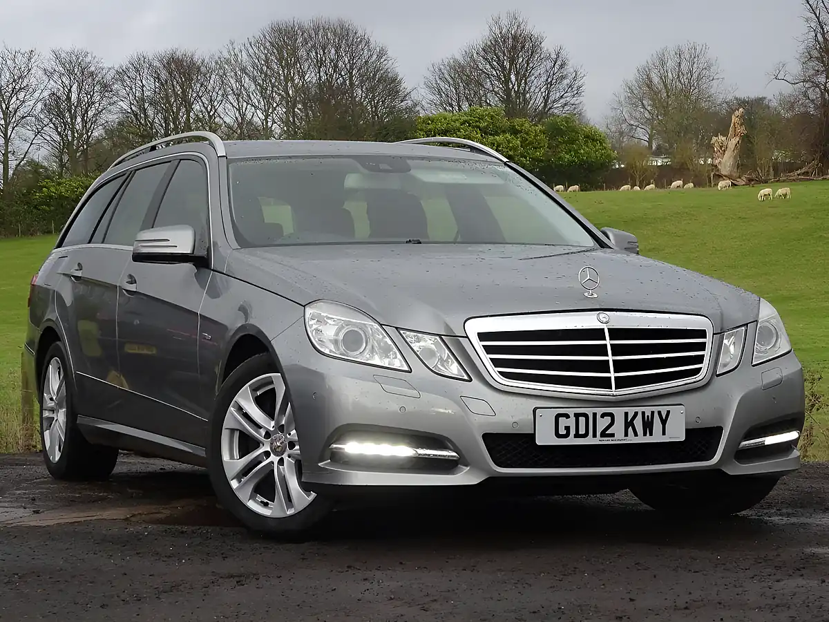 Used 2012 Mercedes-Benz E Class Avantgarde Silver - Interior and Exterior details 8