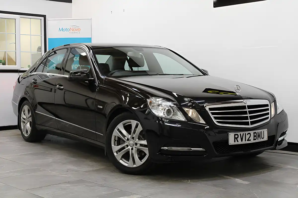 Used 2012 Mercedes-Benz E Class Executive Se Black - Front View