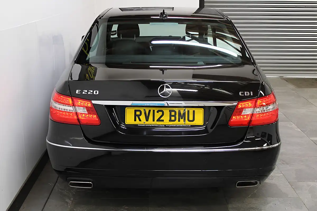 Used 2012 Mercedes-Benz E Class Executive Se Black - Interior and Exterior details 10