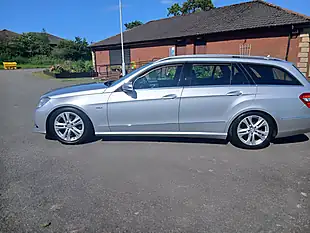 Used 2012 Mercedes-Benz E Class Executive Se Silver - Interior and Exterior details 4