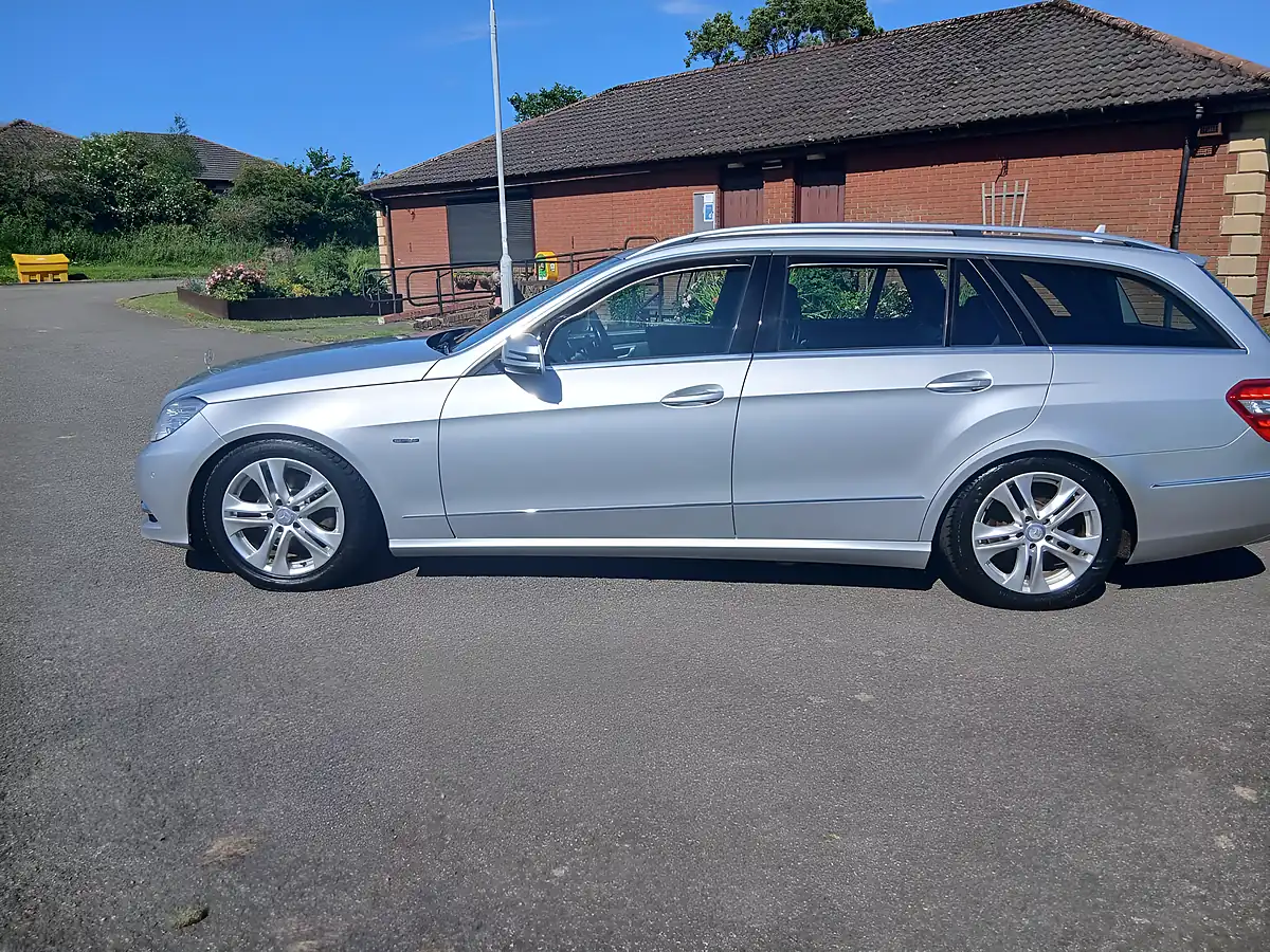Used 2012 Mercedes-Benz E Class Executive Se Silver - Interior and Exterior details 4