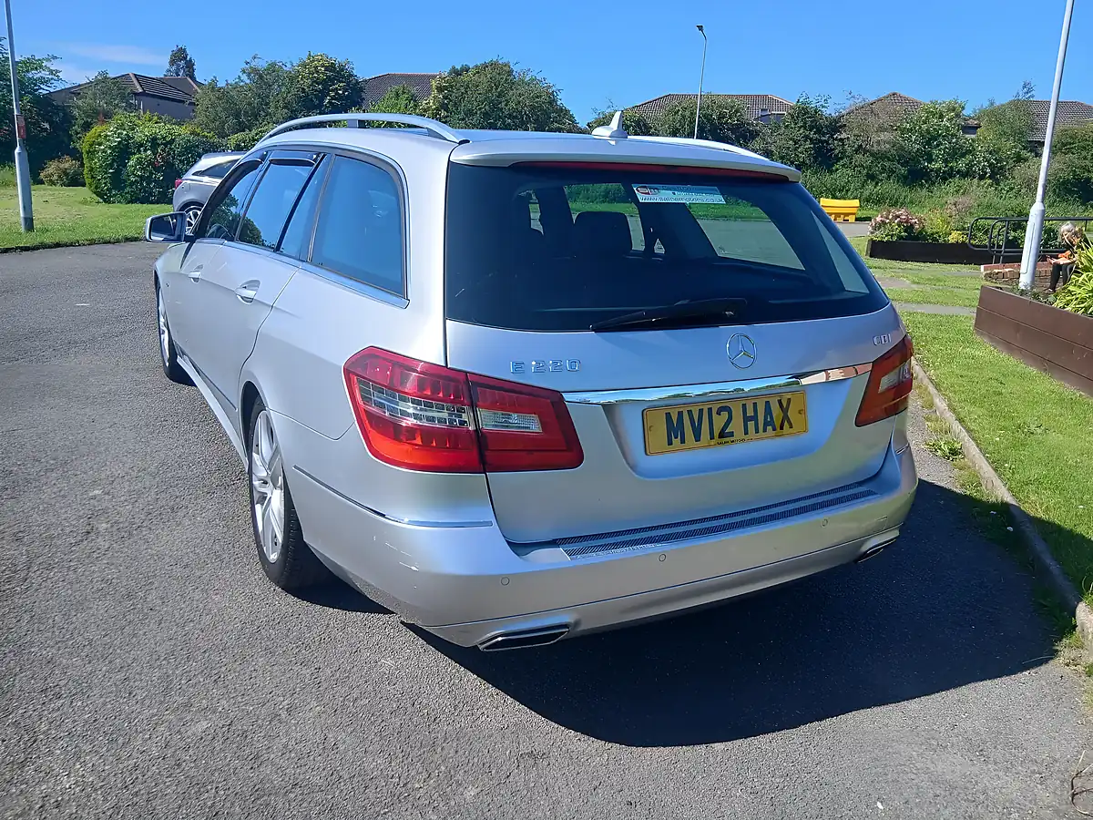Used 2012 Mercedes-Benz E Class Executive Se Silver - Interior and Exterior details 5