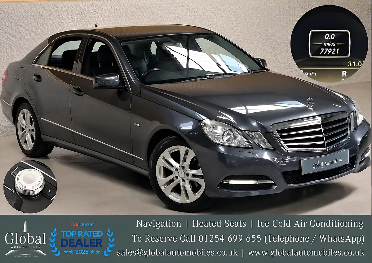 Used 2012 Mercedes-Benz E-Class Executive Se Tenorite Grey - Interior and Exterior details 3