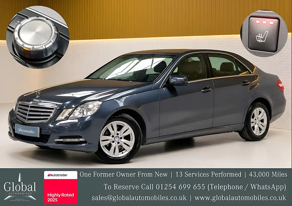 Used 2012 Mercedes-Benz E-Class Se Tenorite Grey - Front View