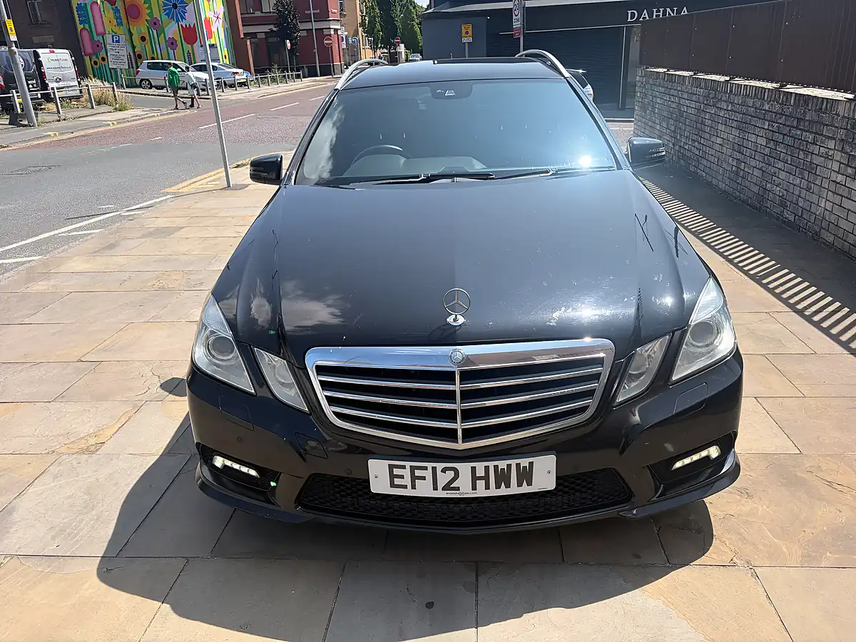 Used 2012 Mercedes-Benz E Class Sport Black - Interior and Exterior details 2