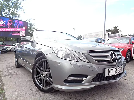 2012 Mercedes-Benz E Class E220 CDI Sport Cabriolet