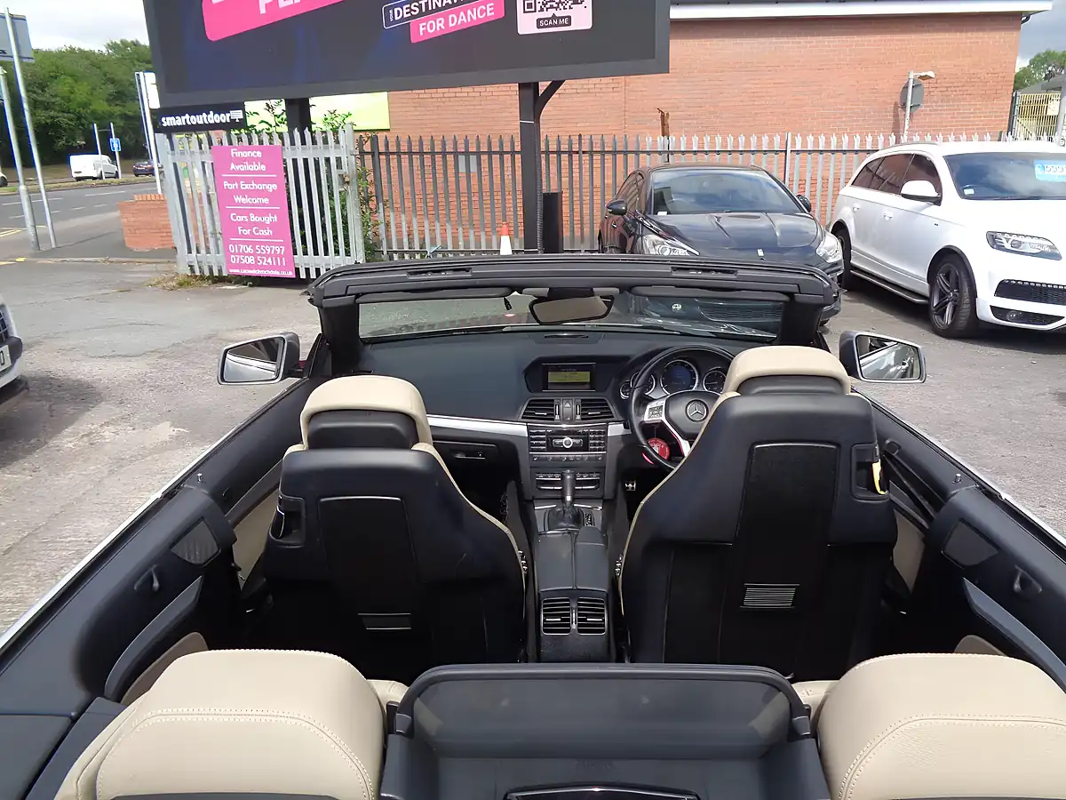 Used 2012 Mercedes-Benz E Class Sport Cabriolet Silver - Interior and Exterior details 12