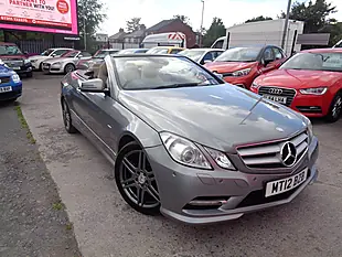 Used 2012 Mercedes-Benz E Class Sport Cabriolet Silver - Interior and Exterior details 2