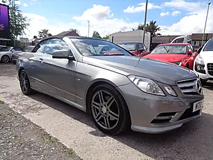 Used 2012 Mercedes-Benz E Class Sport Cabriolet Silver - Interior and Exterior details 3