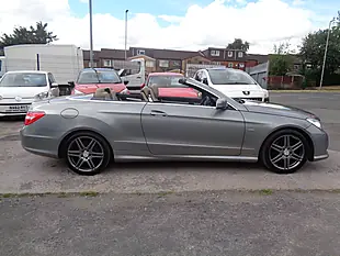 Used 2012 Mercedes-Benz E Class Sport Cabriolet Silver - Interior and Exterior details 4