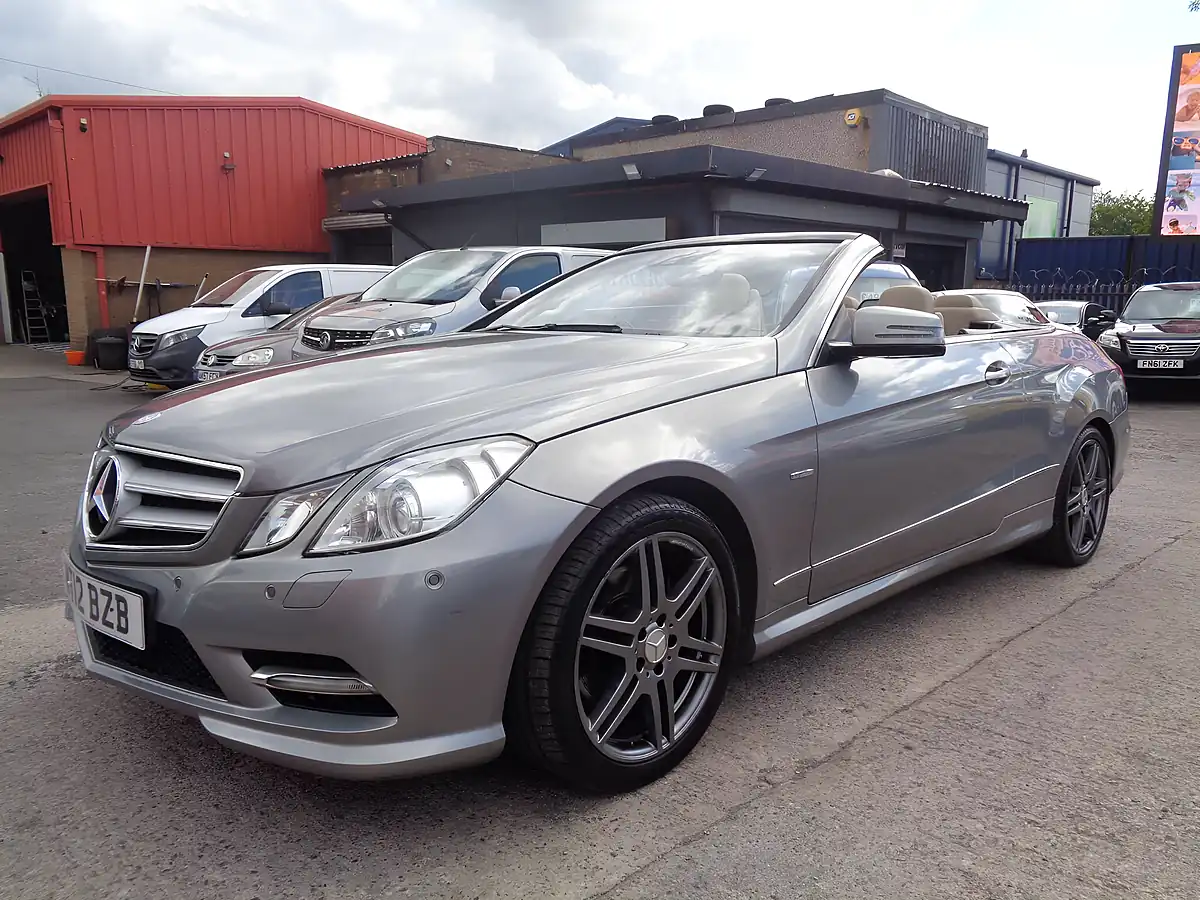 Used 2012 Mercedes-Benz E Class Sport Cabriolet Silver - Interior and Exterior details 9